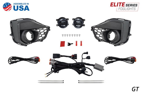2024-2026 Mustang GT Elite Series White Add-On Fog Lamp Kit | Dirty Garage