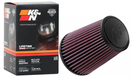 Universal Tapered Filter 3.125in Flange ID x 5in Base OD x 3.5in Top OD x 6in Height - View 13 | Dirty Garage
