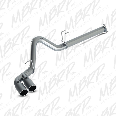 2015 Superduty 6.7L 4" Filter Back Dual Single Side Exit 5" Tips T409 Exhaust - View 4 | Dirty Garage