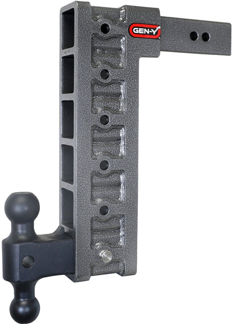 Gen-Y Mega Duty 2.5in Shank 15in Drop 3K TW 21K Hitch w/GH-061 Dual-Ball/GH-0101 Stabilizer Kit - View 2 | Dirty Garage
