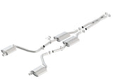 Borla 15-16 Dodge Charger 3.6L V6 S-Type Cat Back Exhaust (Uses Factory Valence) - View 4 | Dirty Garage