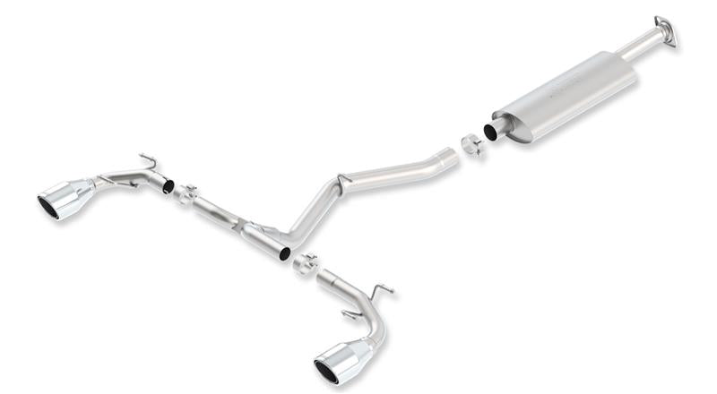 Borla 13-15 Scion FR-S 2.0L 4cyl 6spd / 13 Subaru BRZ 2.0L 4cyl 6spd SS Catback Exhaust - View 5 | Dirty Garage