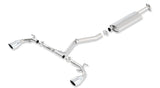 Borla 13-15 Scion FR-S 2.0L 4cyl 6spd / 13 Subaru BRZ 2.0L 4cyl 6spd SS Catback Exhaust - View 5 | Dirty Garage