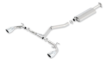 Borla 13-15 Scion FR-S 2.0L 4cyl 6spd / 13 Subaru BRZ 2.0L 4cyl 6spd SS Catback Exhaust - View 5 | Dirty Garage