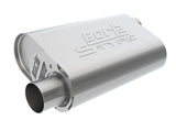 Borla CrateMuffler LS3 S-Type 2.50in Offset/Offset 14inx4.35inx9in Oval Muffler - View 4 | Dirty Garage