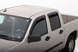 2004-2012 Colorado Crew Cab Ventvisor Outside Mount Window Deflectors 4-Piece Smoke - View 2 | Dirty Garage