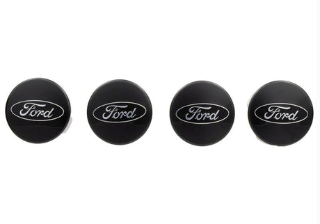 Universal Car Black and Chrome Wheel Cap - View 13 | Dirty Garage