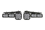 2021-2025  Bronco Stage Series Fog Pocket Kit - White Sport | Dirty Garage