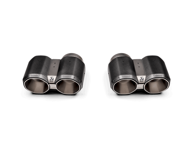 2021+ BMW G87 M2 G80 M3 G82 M4 Octagonal Carbon Tail Pipe Set | Dirty Garage