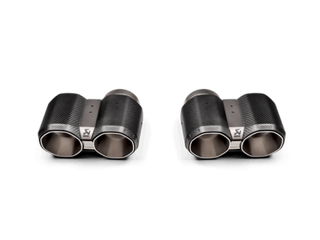 2021+ BMW G87 M2 G80 M3 G82 M4 Octagonal Carbon Tail Pipe Set | Dirty Garage