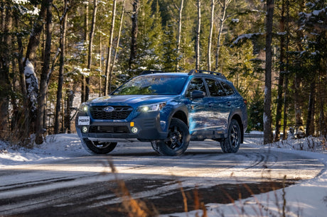 2020-2023 Subaru Outback XT Wilderness 2.4L Turbo 2.5" Dual Axle-Back Exhaust System - View 3 | Dirty Garage