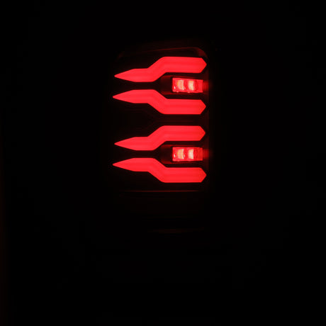 1994-2001 Ram 1500 HD Luxx-Series Black LED Tail Lights - View 6 | Dirty Garage