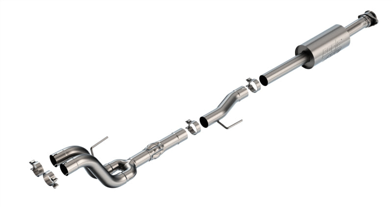 Borla 21-23 Ford Tremor 3.5L V6 AT 4WD 4DR CC SB 3in ATAK Mid-Section Exhaust | Dirty Garage