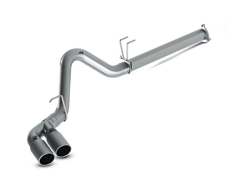 2015 Superduty 6.7L 4" Filter Back Dual Single Side Exit 5" Tips T409 Exhaust - View 5 | Dirty Garage