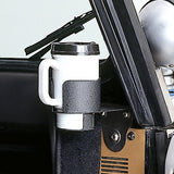 Rugged Ridge Cup Holder Windshield Mount 76-95 Jeep CJ / Jeep Wrangler - View 2 | Dirty Garage