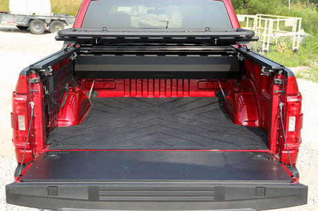 2017-2026 Super Duty w/ 8' Bed X Pattern Heavyweight Bed Mat - View 3 | Dirty Garage