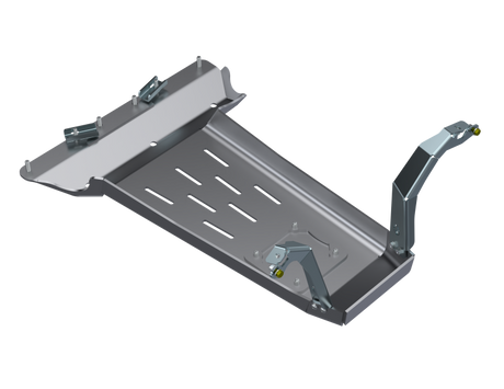 2018-2025 Wrangler 3.6 & 2.0L Oil Skid Plate w/ Oil Door | Dirty Garage