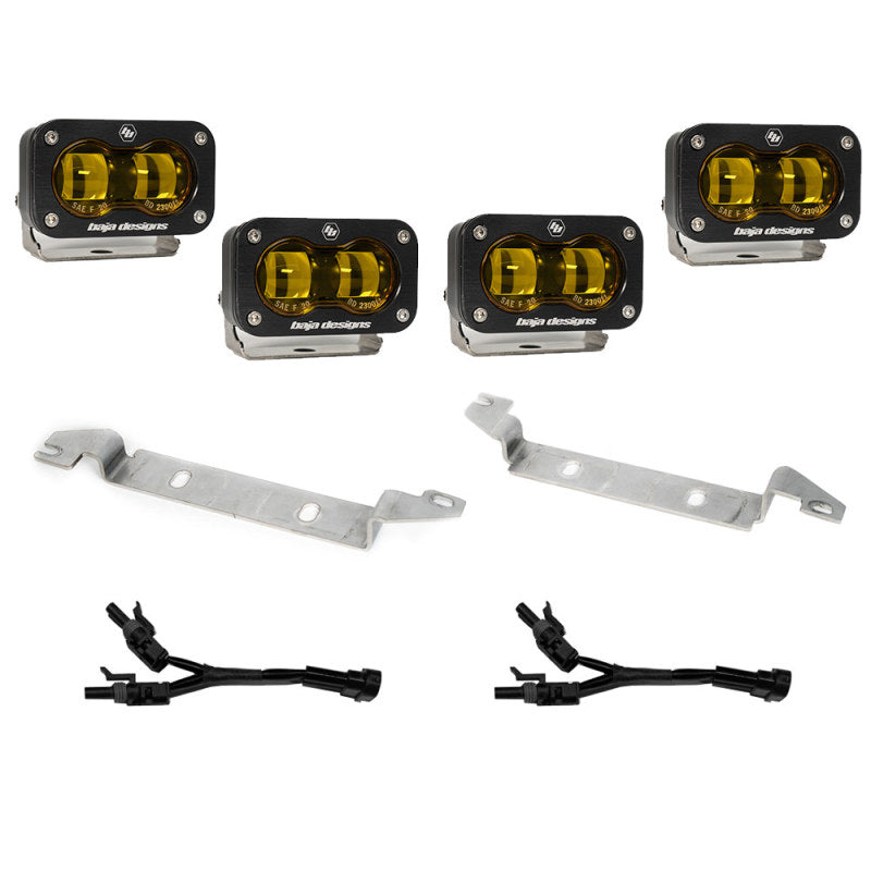 2022-2024 Tundra S2 SAE OEM Amber Fog Light Replacement Kit - View 2 | Dirty Garage