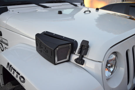 2007-2018 Wrangler 3.6L Ram Air Scoop for Evolution Intake - View 4 | Dirty Garage