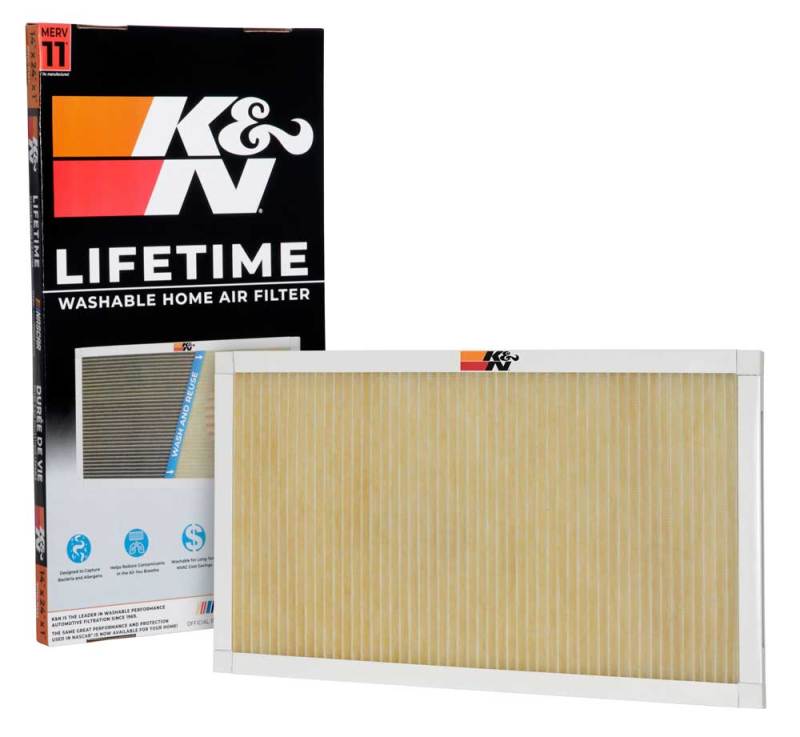 K&N HVAC Filter - 14 X 24 X 1 - View 4 | Dirty Garage