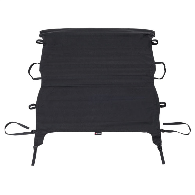 Rugged Ridge Savannah Brief Top Diamond Black 10-18 Jeep Wrangler JL 2-Door | Dirty Garage