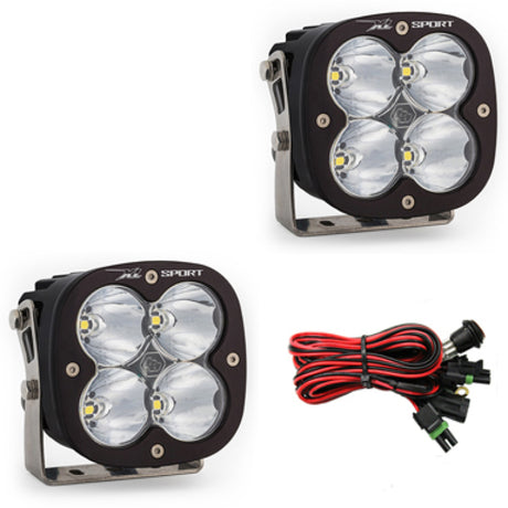 Universal XL Sport Series High Speed Spot Pattern Pair LED Light Pods | Dirty Garage