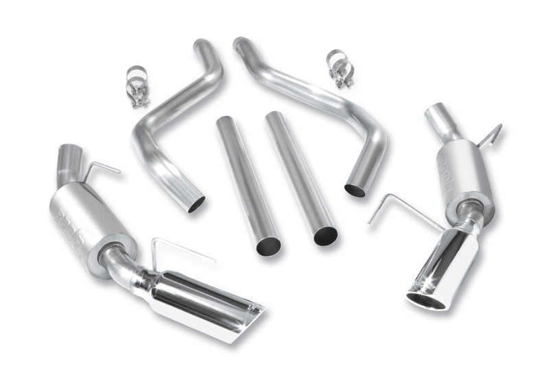 Borla 05-09 Ford Mustang GT/Bullitt ATAK Catback Exhaust - View 4 | Dirty Garage