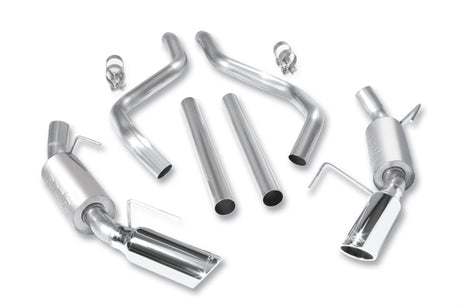 Borla 05-09 Ford Mustang GT/Bullitt ATAK Catback Exhaust - View 4 | Dirty Garage