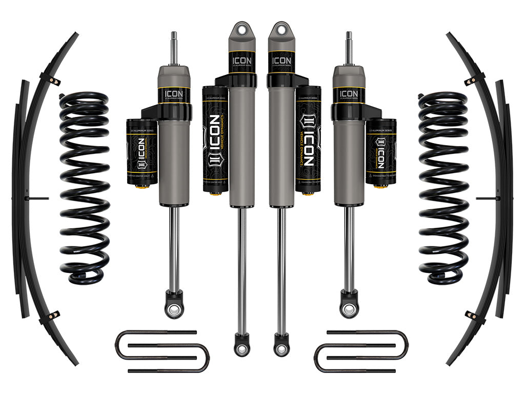 2017-2019 Superduty ICON 2.5 Front and Rear Lift Kit | Dirty Garage
