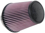 Universal Clamp-On Air Filter 4in FLG/6-1/2in B/4-1/2in T/7in H - View 2 | Dirty Garage