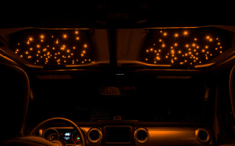 2018-2025 Wrangler JL Gladiator JT StarLINER Fiber Optic Hardtop Headliner ColorSHIFT - View 2 | Dirty Garage