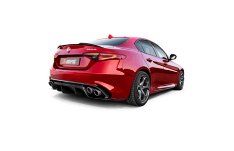 2017-2019 Alfa Romeo Giulia Quadrifoglio Evolution Line Cat Back Titanium - View 4 | Dirty Garage
