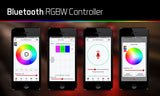 Universal Bluetooth RGB+W M8 Controller 1ch - View 3 | Dirty Garage