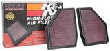 2018-2019 M5 V8 4.4L F/I Turbo Replacement Air Filter (Two Per Box) - View 11 | Dirty Garage