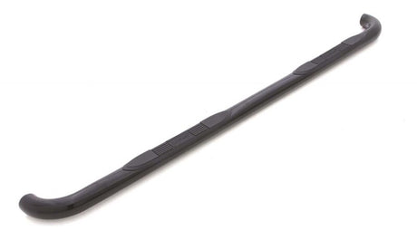 2001-2013 Silverado 1500 Crew Cab (Body Mount) 3" Black Round Bent Steel Nerf Bars - Pair | Dirty Garage