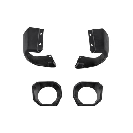 Rugged Ridge Jeep 19-22 Wrangler JL/20-22 Gladiator Venator Front Bumper Stubby Ends - Black | Dirty Garage