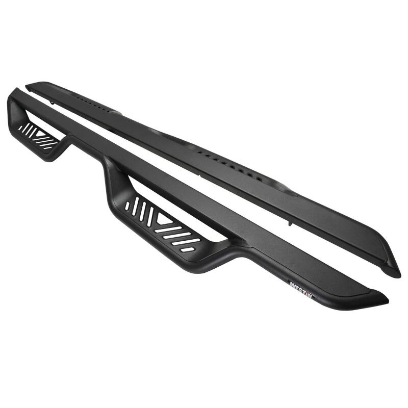 Westin 21-22 Ford Bronco 4-door Outlaw Nerf Step Bars - Textured Black - View 8 | Dirty Garage