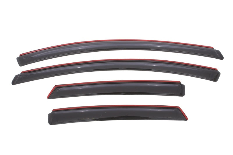 2012-2018 Focus Front Rear Window Deflectors Smoke 4-Piece - View 12 | Dirty Garage