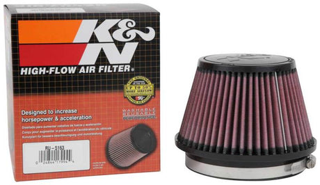 Universal Rubber Filter 5in Flange ID x 6.5in Base OD x 4.5in Top OD x 4.125in Height - View 14 | Dirty Garage