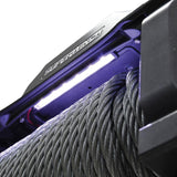 Universal 10k LB 12V DC SX10 Winch w/ Steel Wire Graphite Rope - View 8 | Dirty Garage