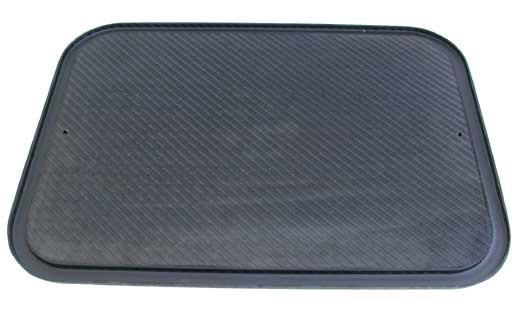 Universal Custom Racing Assembly Carbon Fiber Air Box - Large Solid Base Only - View 2 | Dirty Garage