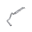 MBRP 2024+ Ford Ranger 2.7L 2.5 into 3in Single Side Exit Cat Back - Aluminum | Dirty Garage