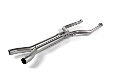 2024+ X5M X6M Evolution Link Pipe Set Titanium | Dirty Garage