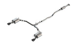Borla 20-24 Toyota Camry TRD 3.5L V6 FWD S-Type Cat-back - Black Chrome | Dirty Garage