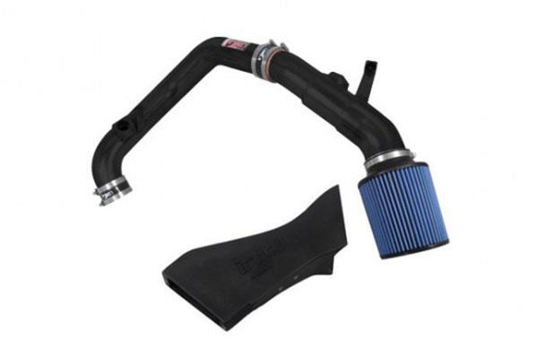 2011-2013 BMW 135i 335i Wrinkle Black Tuned Air Intake MR Tech Air Fusion - View 3 | Dirty Garage