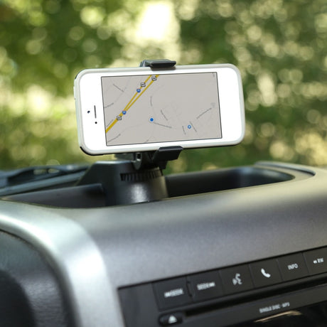 Rugged Ridge Dash Multi-Mount Phone Kit 11-18 Jeep Wrangler - View 6 | Dirty Garage