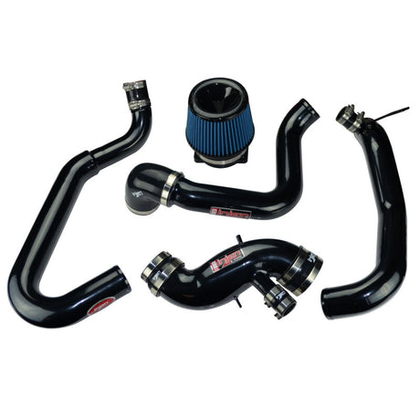 2003-2006 Evo VIII Aluminum Intake System Full Intercooler Piping Black Short Ram Intake | Dirty Garage