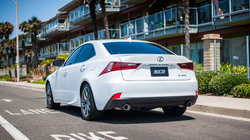 Borla 14-16 Lexus IS 250/350 2.5L/3.5L Automatic/Manual Trans RWD 4 door S-Type Axle back Exhaust - View 5 | Dirty Garage