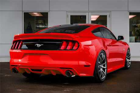 2015-2018 Mustang EcoBoost 3" Cat Back Dual Split Rear Exit Street Version - View 2 | Dirty Garage