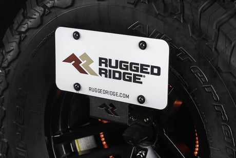Rugged Ridge Tag Relocation Bracket Rear 18-20 Jeep Wrangler JL - View 3 | Dirty Garage
